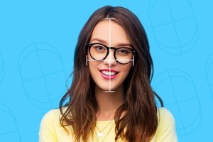 Hình ảnh minh họa cách chọn kính phù hợp cho người có khuôn mặt dài giúp cân bằng tỷ lệ khuôn mặt.