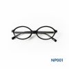 Gọng kính oval thời trang NP001 chất liệu nhựa cao cấp, thiết kế nhẹ, ôm mặt, phù hợp với người châu Á.