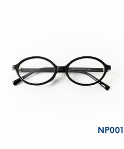 Gọng kính oval thời trang NP001 chất liệu nhựa cao cấp, thiết kế nhẹ, ôm mặt, phù hợp với người châu Á.